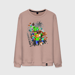 Мужской свитшот Minecraft