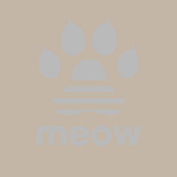 Свитшот хлопковый мужской Meow, цвет: миндальный — фото 2