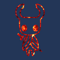 Свитшот хлопковый мужской Hollow Knight, цвет: тёмно-синий — фото 2