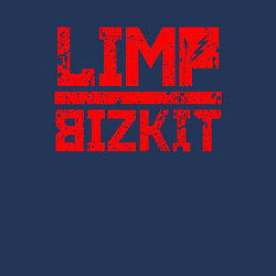 Свитшот хлопковый мужской LIMP BIZKIT, цвет: тёмно-синий — фото 2