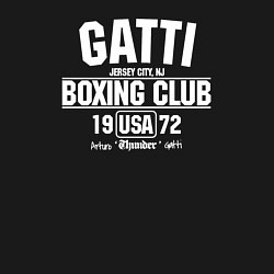 Свитшот хлопковый мужской Gatti Boxing Club, цвет: черный — фото 2