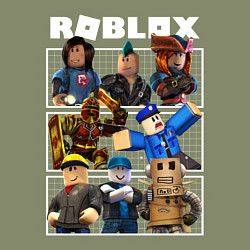 Свитшот хлопковый мужской ROBLOX, цвет: авокадо — фото 2