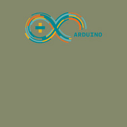 Свитшот хлопковый мужской Arduino, цвет: авокадо — фото 2