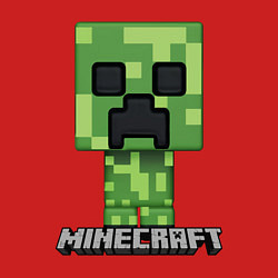 Свитшот хлопковый мужской MINECRAFT, цвет: красный — фото 2