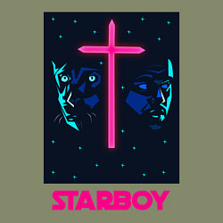 Свитшот хлопковый мужской STARBOY, цвет: авокадо — фото 2