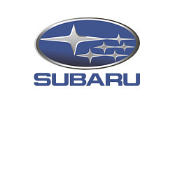 Свитшот хлопковый мужской SUBARU, цвет: белый — фото 2