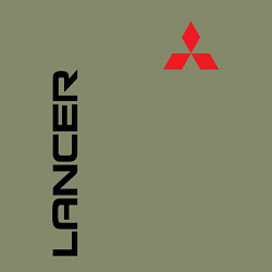 Свитшот хлопковый мужской MITSUBISHI LANCER, цвет: авокадо — фото 2