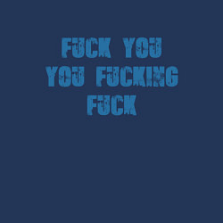 Свитшот хлопковый мужской Shameless, цвет: тёмно-синий — фото 2