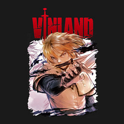 Свитшот хлопковый мужской Vinland saga, цвет: черный — фото 2