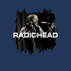 Свитшот хлопковый мужской Radiohead, цвет: тёмно-синий — фото 2