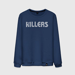 Свитшот хлопковый мужской The Killers, цвет: тёмно-синий