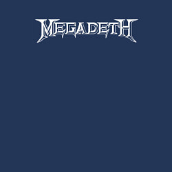 Свитшот хлопковый мужской Megadeth, цвет: тёмно-синий — фото 2
