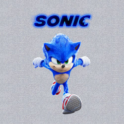 Свитшот хлопковый мужской SONIC, цвет: меланж — фото 2