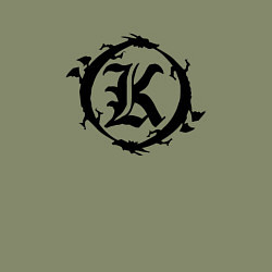 Свитшот хлопковый мужской Кукрыниксы спина, цвет: авокадо — фото 2
