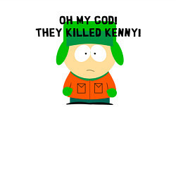 Свитшот хлопковый мужской South Park, цвет: белый — фото 2