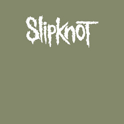 Свитшот хлопковый мужской SLIPKNOT НА СПИНЕ, цвет: авокадо — фото 2