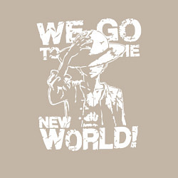 Свитшот хлопковый мужской One Piece, цвет: миндальный — фото 2