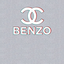 Свитшот хлопковый мужской BBT BENZO GANG, цвет: меланж — фото 2