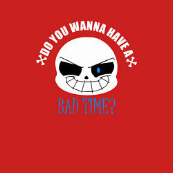 Свитшот хлопковый мужской UNDERTALE, цвет: красный — фото 2