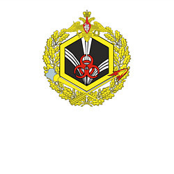 Свитшот хлопковый мужской РХБЗ, цвет: белый — фото 2