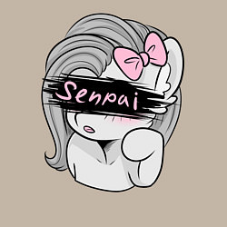 Свитшот хлопковый мужской Senpai, цвет: миндальный — фото 2