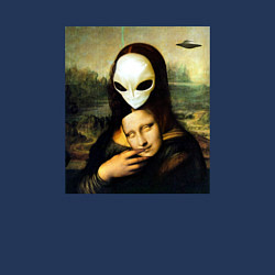 Свитшот хлопковый мужской Mona Lisa, цвет: тёмно-синий — фото 2