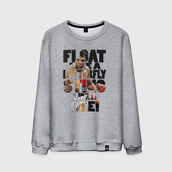 Свитшот хлопковый мужской АЛИ, цвет: меланж