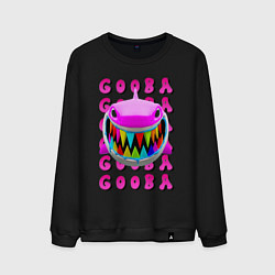 Свитшот хлопковый мужской 6IX9INE- GOOBA, цвет: черный