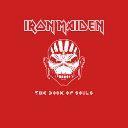 Свитшот хлопковый мужской IRON MAIDEN Z, цвет: красный — фото 2