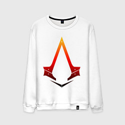 Свитшот хлопковый мужской Assassins Creed, цвет: белый