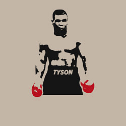 Свитшот хлопковый мужской Майк Тайсон, цвет: миндальный — фото 2