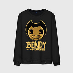 Свитшот хлопковый мужской Bendy And The Ink Machine, цвет: черный