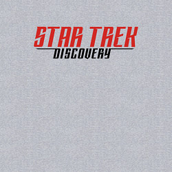 Свитшот хлопковый мужской Star Trek Discovery Logo Z, цвет: меланж — фото 2