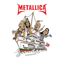 Свитшот хлопковый мужской Metallica, цвет: белый — фото 2