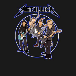 Свитшот хлопковый мужской Metallica - альбом, цвет: черный — фото 2