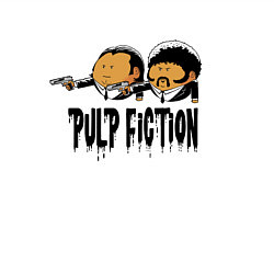 Свитшот хлопковый мужской Pulp fiction, цвет: белый — фото 2