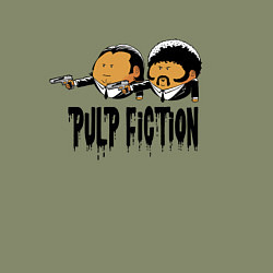 Свитшот хлопковый мужской Pulp fiction, цвет: авокадо — фото 2