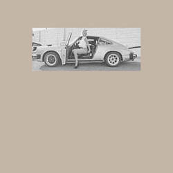 Свитшот хлопковый мужской Porshe, цвет: миндальный — фото 2