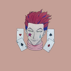 Свитшот хлопковый мужской Хисока Мороу, цвет: пыльно-розовый — фото 2