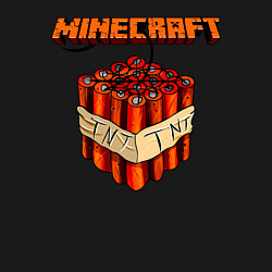 Свитшот хлопковый мужской Minecraft, цвет: черный — фото 2