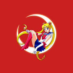 Свитшот хлопковый мужской Sailor Moon, цвет: красный — фото 2