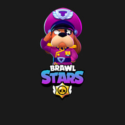 Свитшот хлопковый мужской Brawl Stars - Colonel Ruffs, цвет: черный — фото 2