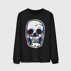 Мужской свитшот Glitch Skull