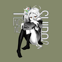 Свитшот хлопковый мужской No Game No Life, цвет: авокадо — фото 2