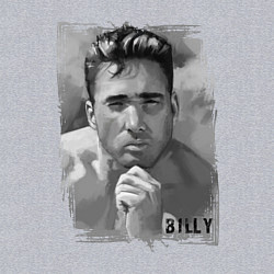 Свитшот хлопковый мужской Гачи Билли Херрингтон арт, цвет: меланж — фото 2