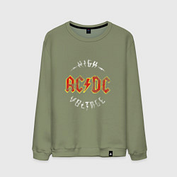 Мужской свитшот AC DC HIGH VOLTAGE