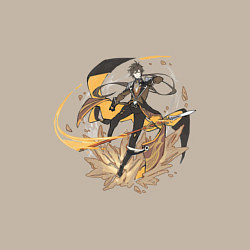 Свитшот хлопковый мужской Чжун Ли, цвет: миндальный — фото 2