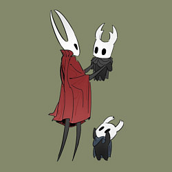 Свитшот хлопковый мужской Хорнет и рыцари, цвет: авокадо — фото 2