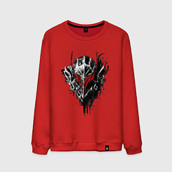 Свитшот хлопковый мужской BERSERK, цвет: красный