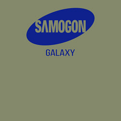 Свитшот хлопковый мужской Samogon galaxy, цвет: авокадо — фото 2